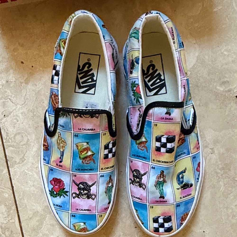 Los Vans Multi/ Tr Wht - Picture 2 of 5